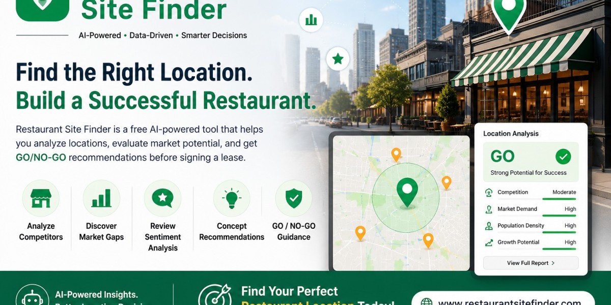 Restaurant Site Finder: The Smartest Way to Choose the Perfect Restaurant Location