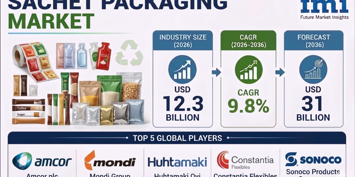 Sachet Packaging Market to Reach USD 31 Billion by 2036 as Pharmaceutical Sachet Packaging Applications Expand