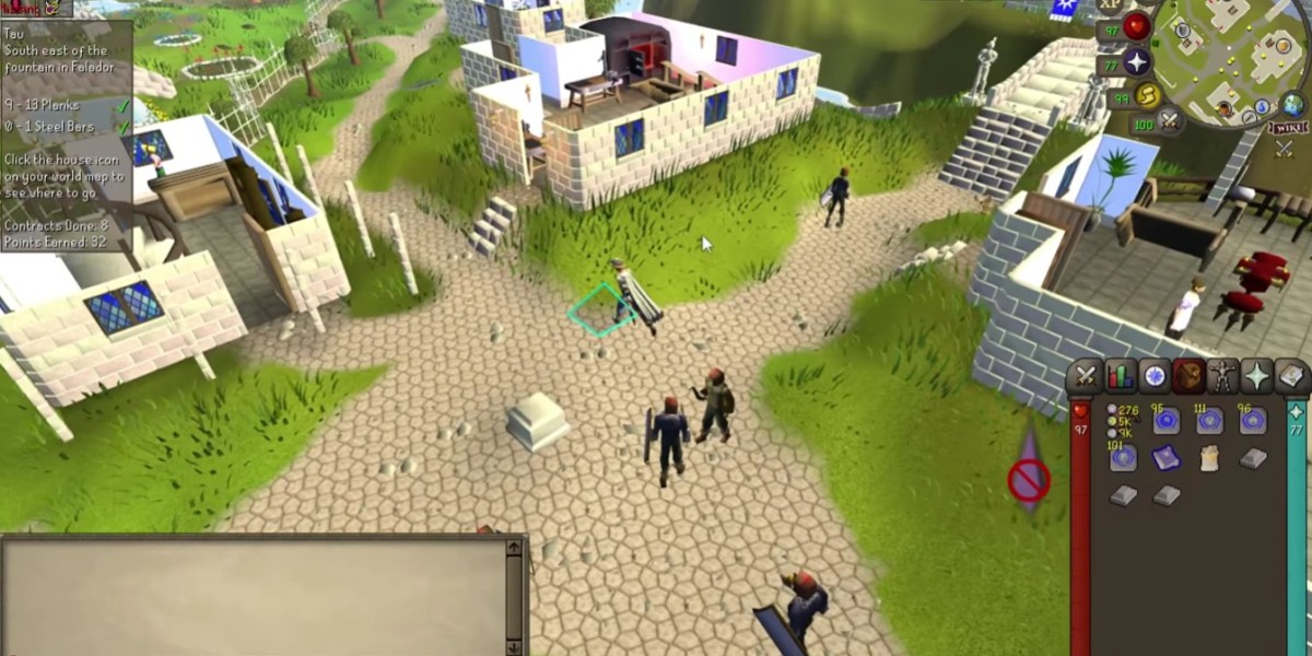 rsgoldfast Player-Owned House Agility Course in osrs