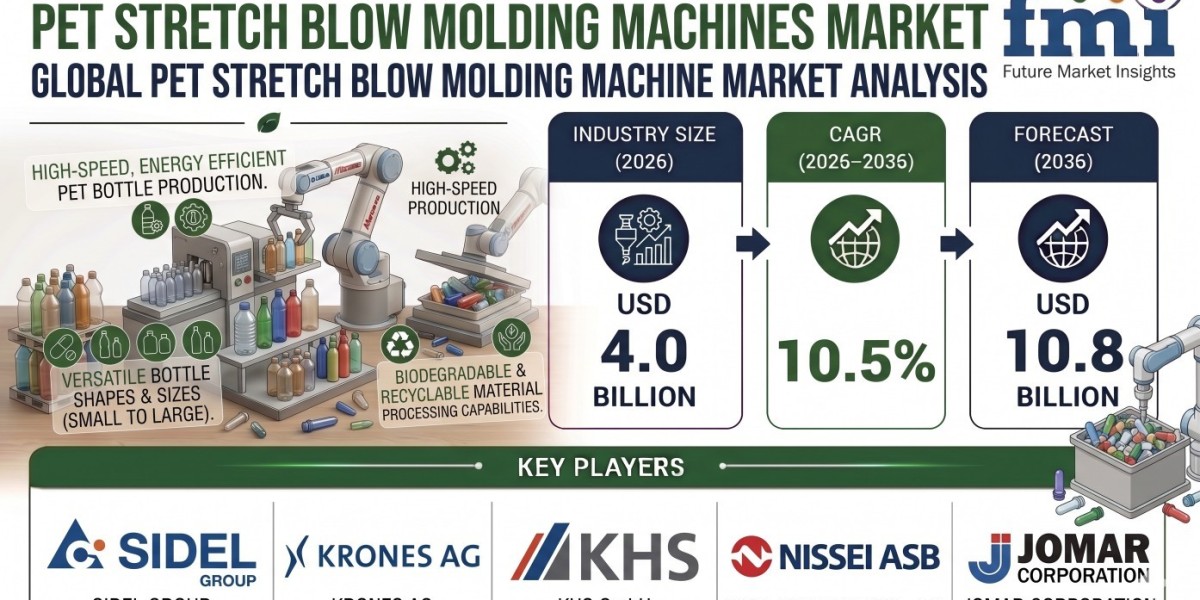 PET Stretch Blow Molding Machines Market to Reach USD 10.8 Billion by 2036 | Rising Investments in Packaging Machinery D