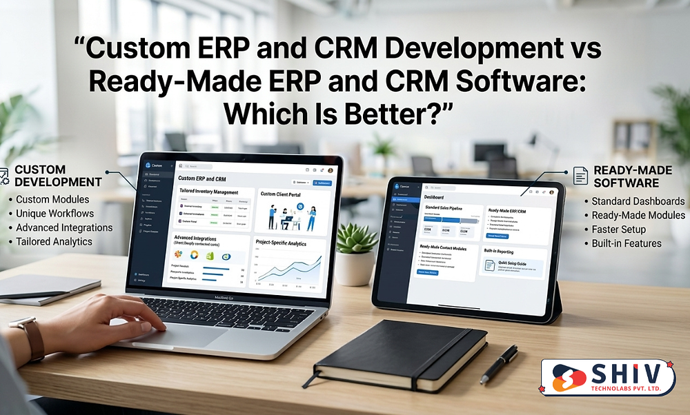 Custom ERP CRM Development vs Ready-Made Software