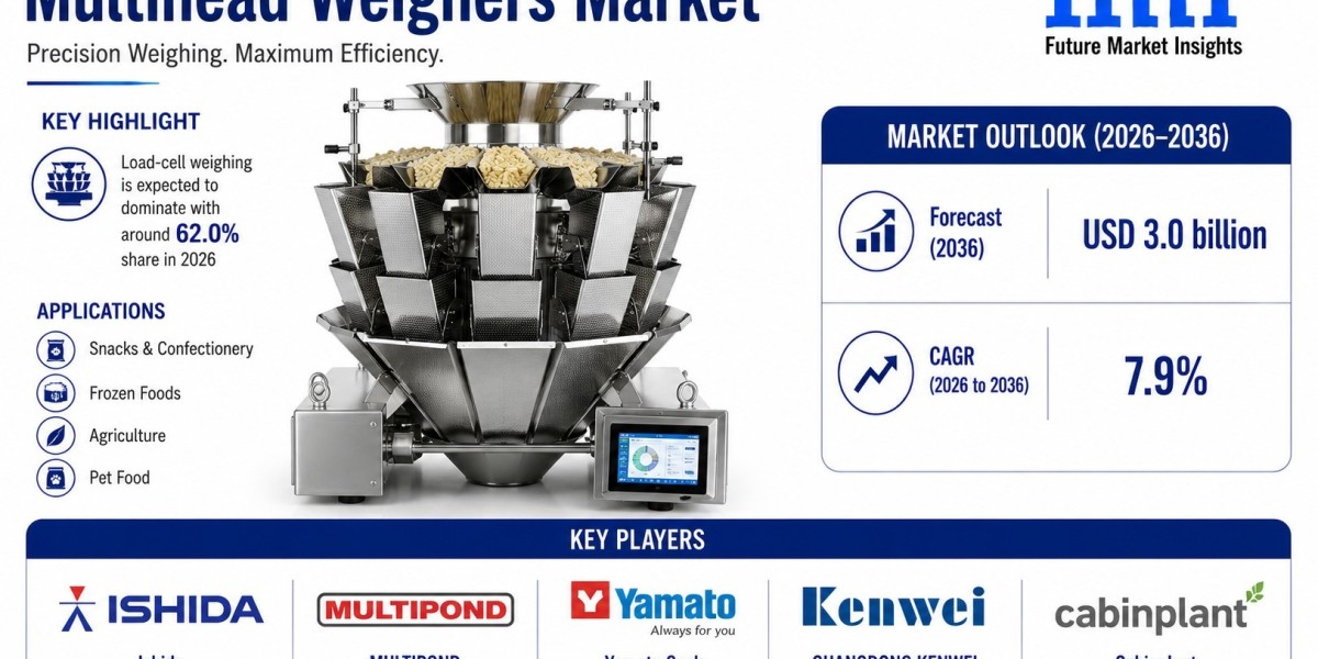 Multihead Weighers Market to Reach USD 3.0 Billion by 2036 | Demand for Automated Weighing Solutions Accelerates Worldwi