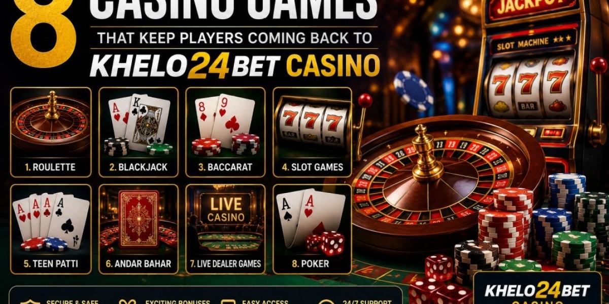 8 Casino Games That Keep Players Coming Back to Khelo24Bet Casino