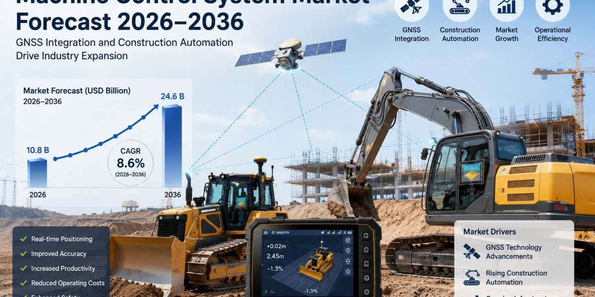 How GNSS-Based Machine Guidance Is Transforming the Global Machine Control System Market