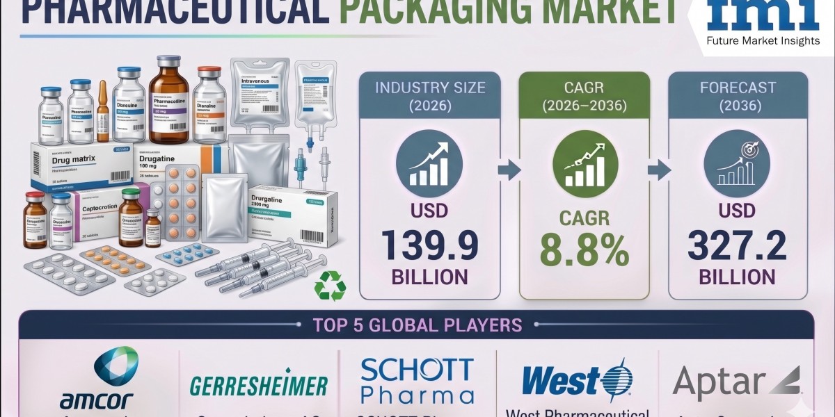 Pharmaceutical Packaging Market to Reach USD 327.2 Billion by 2036 | Rising Need for Product Traceability and Authentica
