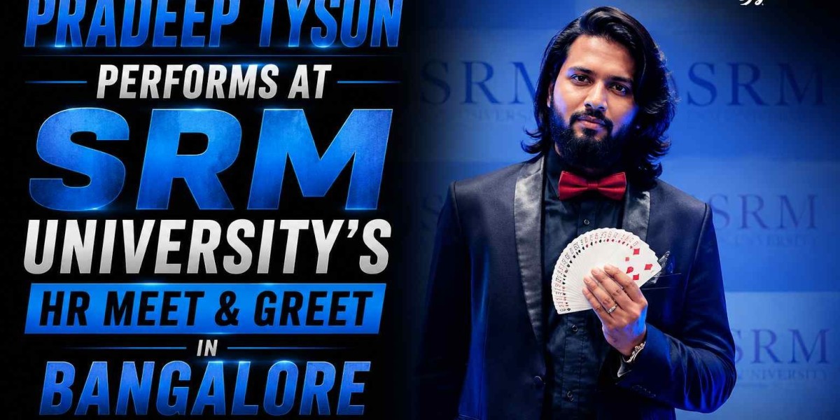 Pradeep Tyson Performs at SRM University’s HR Meet & Greet in Bangalore