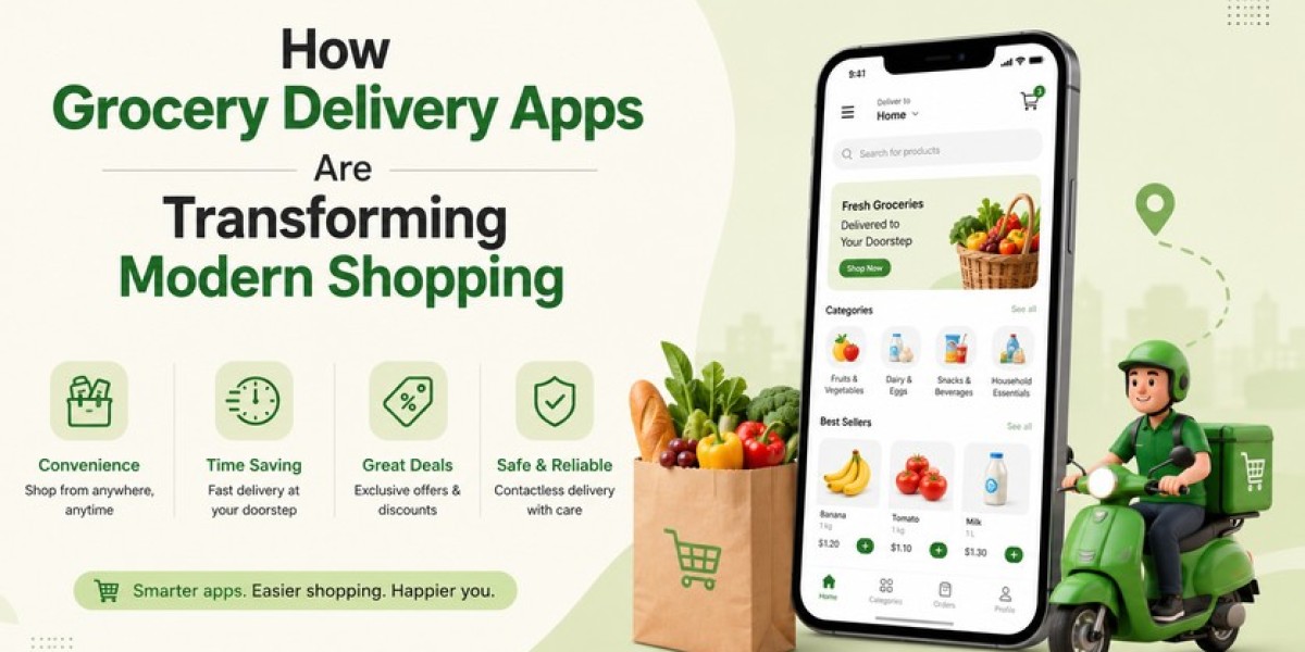 How Grocery Delivery Apps Are Transforming Modern Shopping