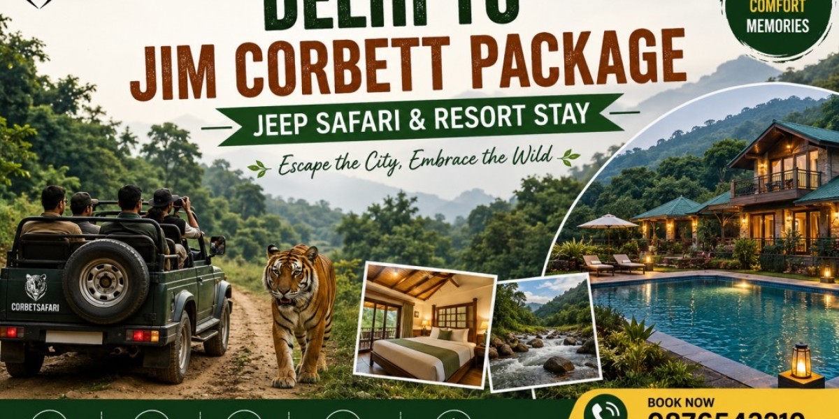 Delhi to Jim Corbett Package with Comfortable Travel