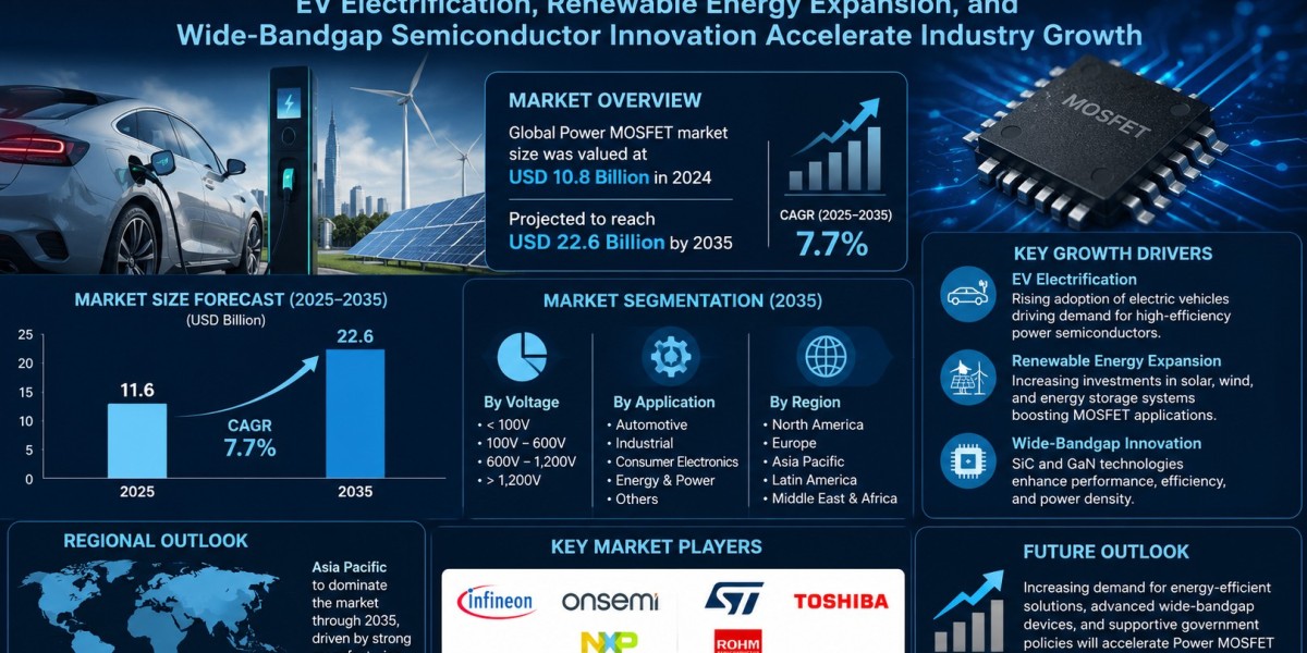 Power MOSFET Market Trends: EV Electrification, Smart Grids, and Industrial Automation Lead Demand