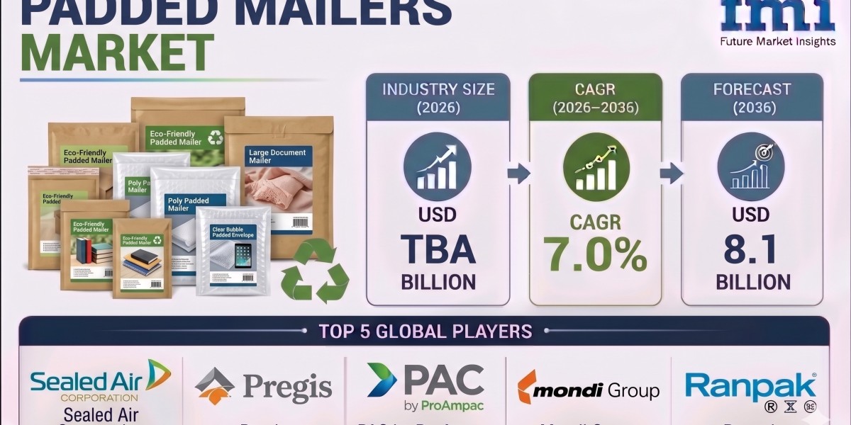 Padded Mailers Market to Reach USD 8.1 Billion by 2036 | Expansion of Cross-Border E-commerce Fuels Market Development