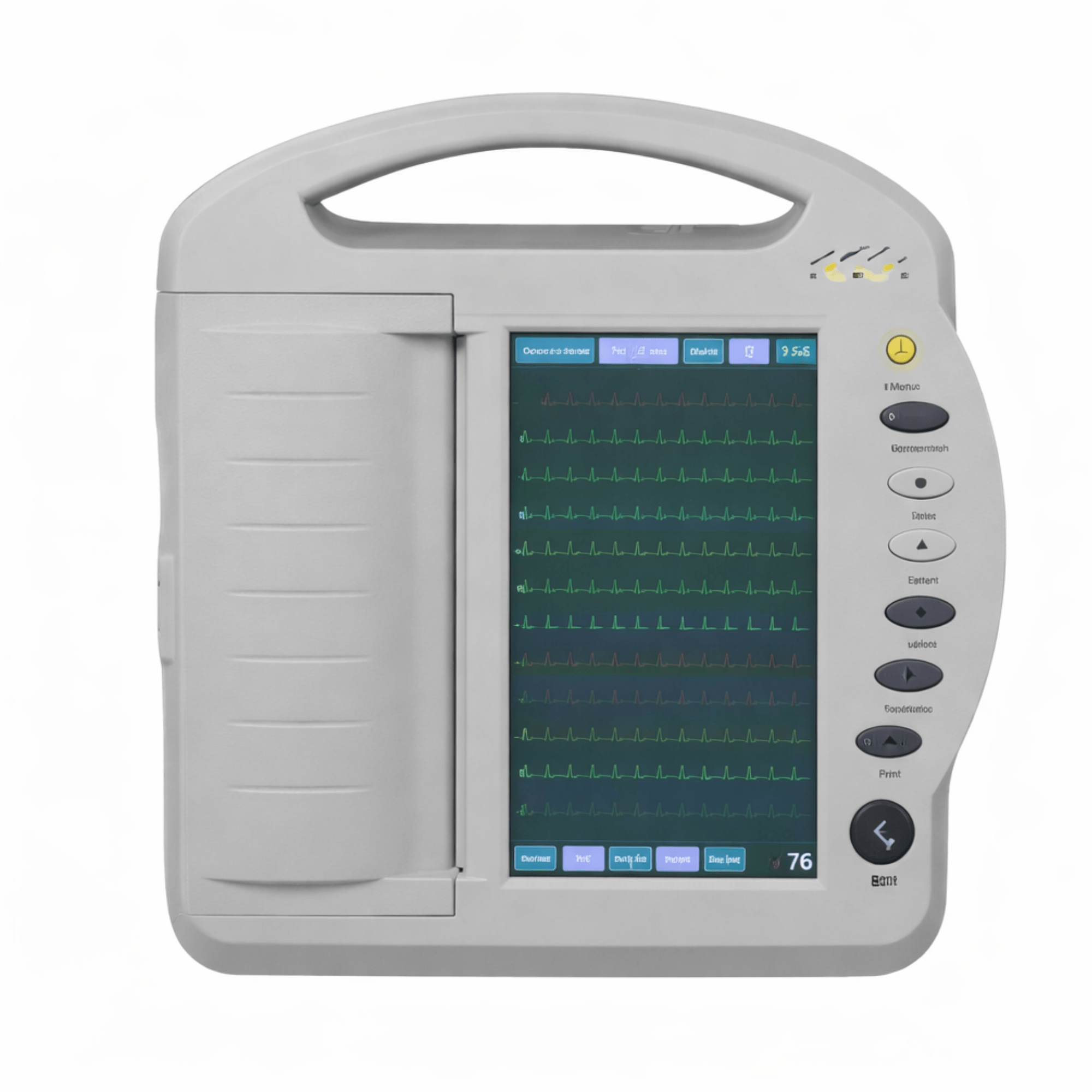 12-Channel ECG Machine for Accurate Heart Monitoring