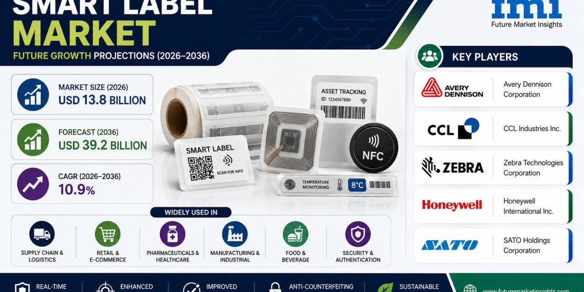 Smart Labels Market to Reach USD 39.2 Billion by 2036 as Pharmaceutical Traceability Applications Gain Traction