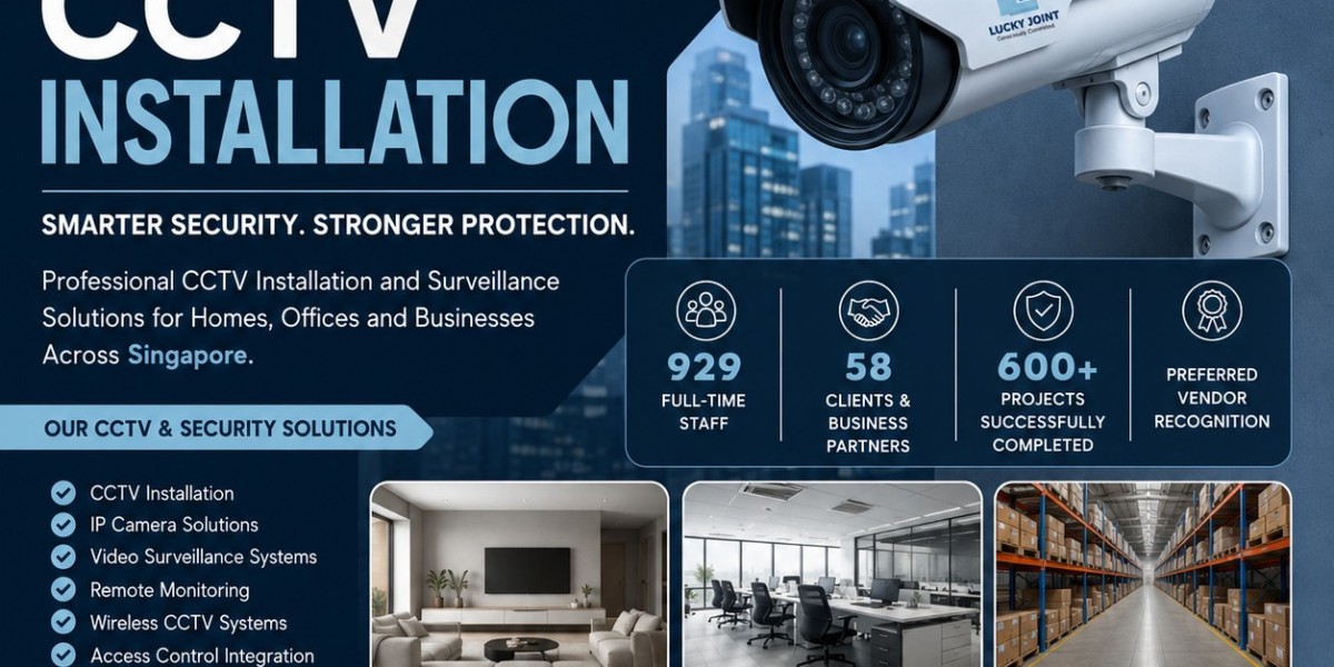 CCTV Installation Singapore: Reliable Security Camera & Surveillance Solutions by Lucky Joint Construction (LJC)
