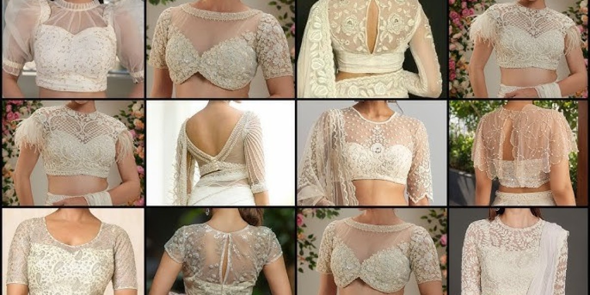 Why Net Blouses Are Perfect for Party Wear Sarees