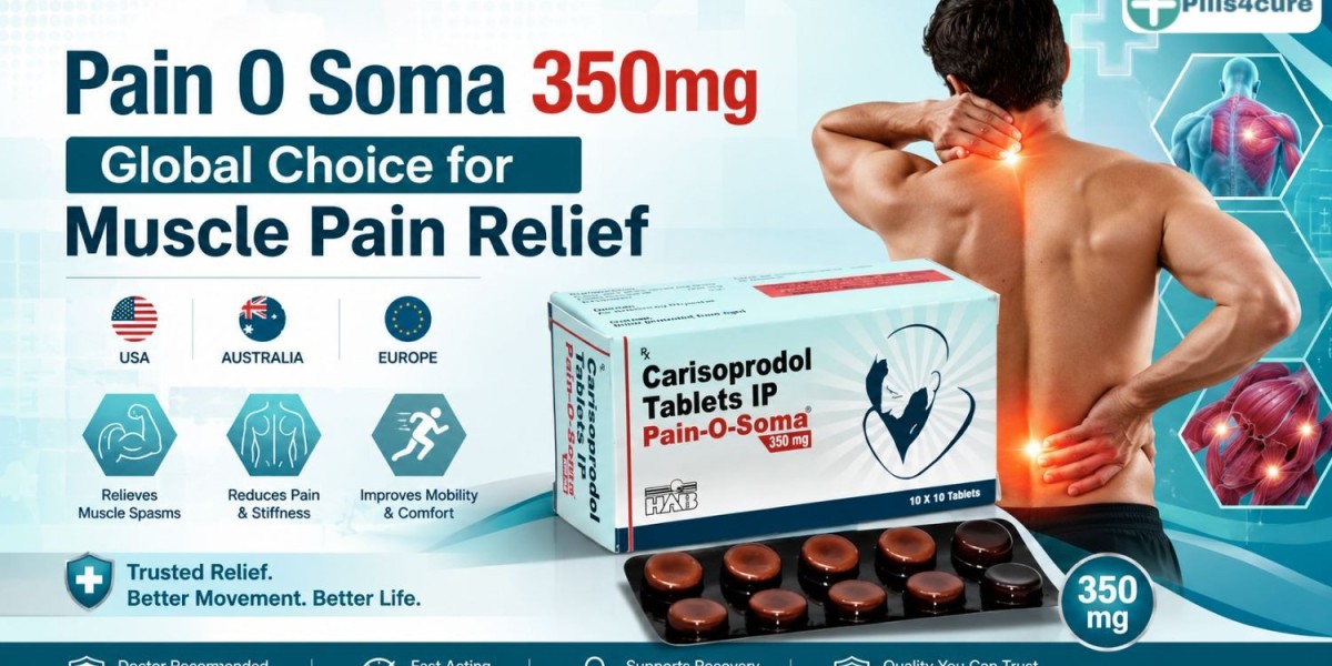 Rediscover Comfortable Movement with Pain O Soma 350mg in Europe