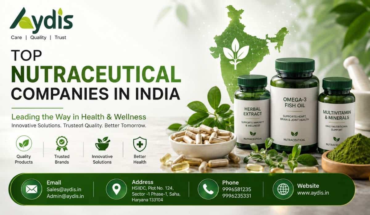 Top 20 Nutraceutical Companies in India Behind Fast-Selling Supplement Brands