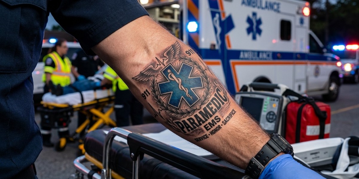 Paramedic Tattoo in Langley BC