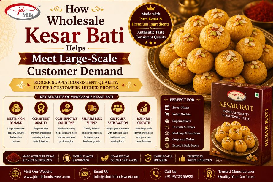 How Wholesale Kesar Bati Helps Meet Large-Scale Customer Demand - JustPaste.it