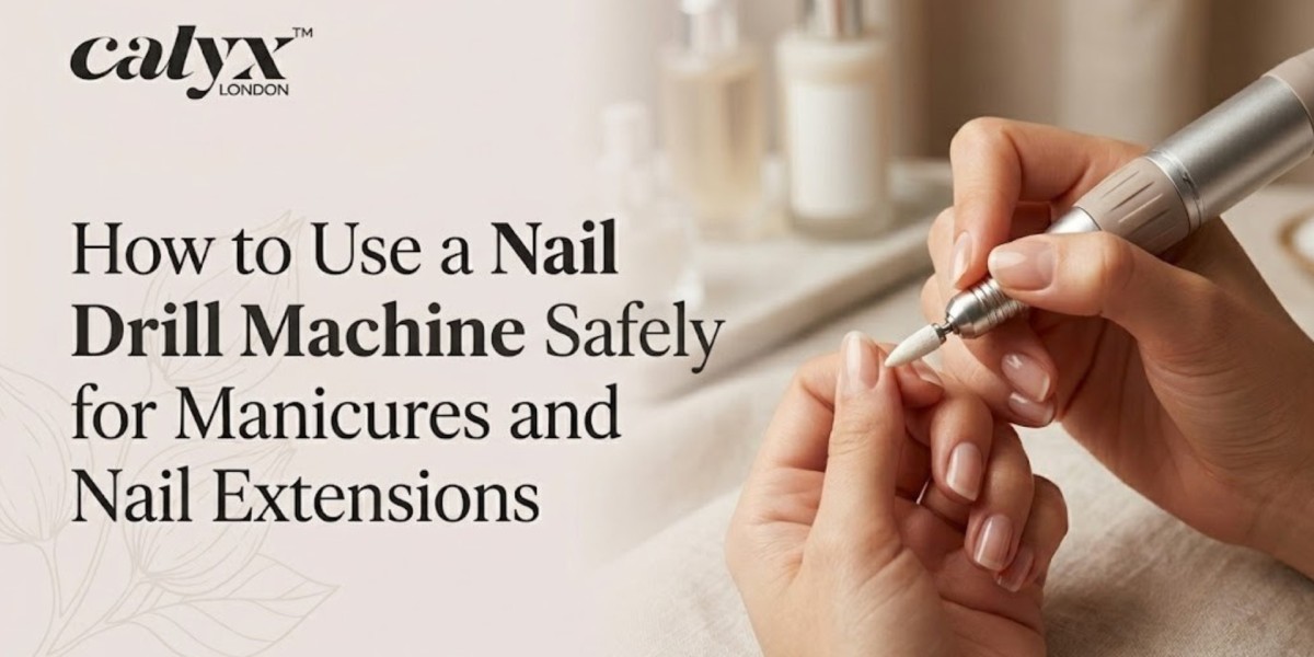 How to Use a Nail Drill Machine Safely for Manicures and Nail Extensions