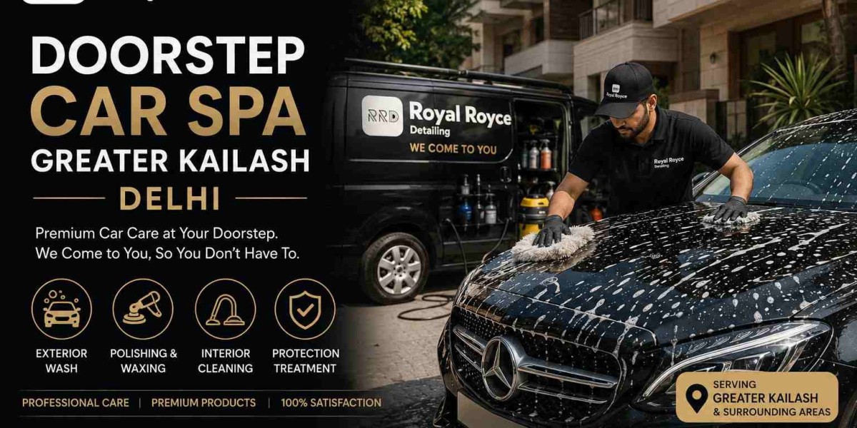 Doorstep Car Spa Greater Kailash Delhi: Professional Car Care Without Leaving Your Home