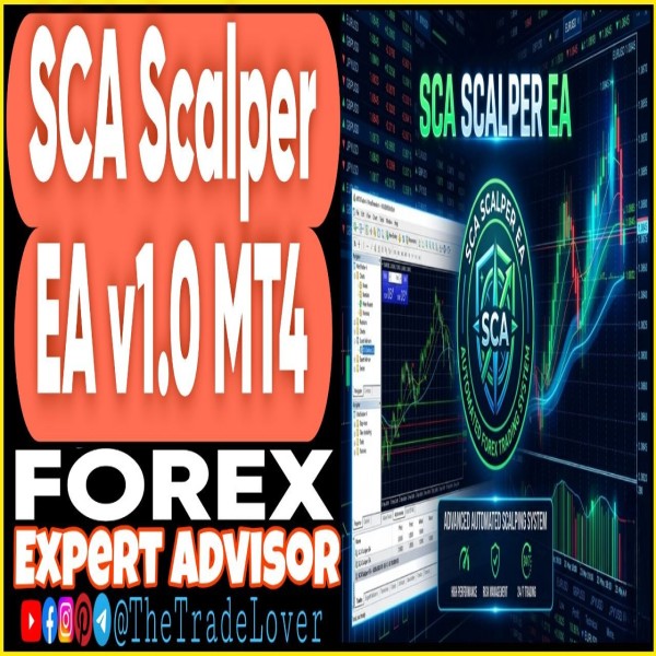 SCA Scalper EA v1.0 MQ4 Source Code (Works on Build 1471) | Forex Robot | MT4 Expert Advisor - The Trade Lovers
