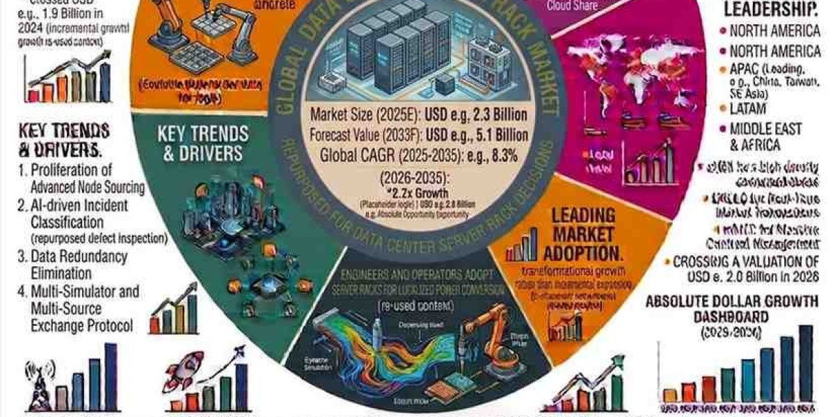 Data Center Server Rack Market to Surpass USD 549.59 Billion by 2036, Growing at a Rapid 16.0% CAGR
