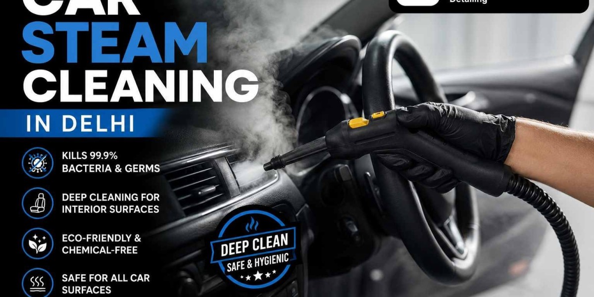 Car Steam Cleaning in Delhi – Restore Your Car's Freshness with Professional Steam Cleaning