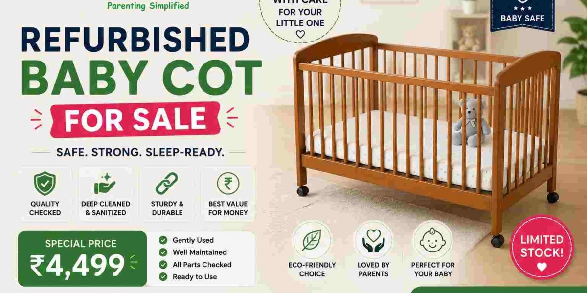 Refurbished Baby Cot for Sale