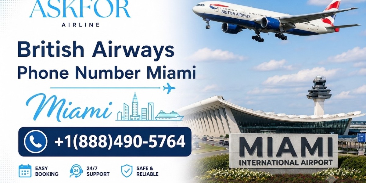 Call British Airways Phone Number Miami for Travel Credits