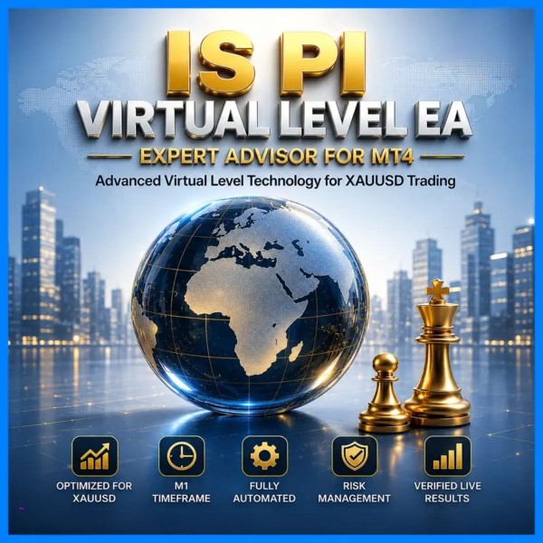IS PI Virtual Level EA v1.0 MT4 + Presets - AtomFX Store