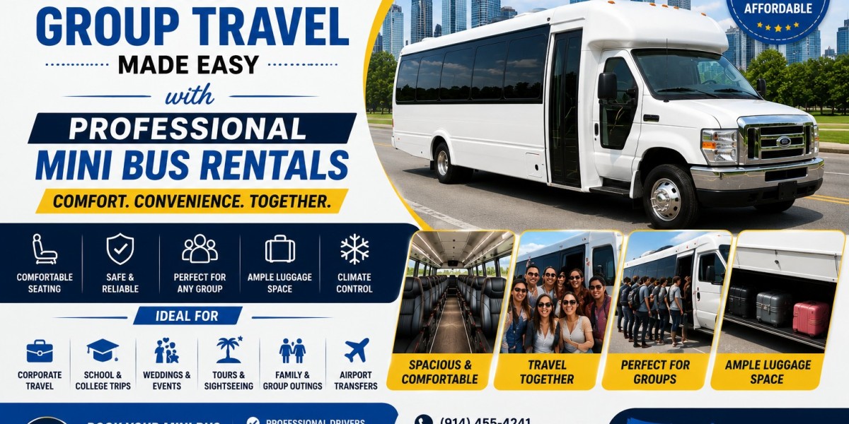 Smart Group Travel Made Easy with Professional Mini Bus Rentals