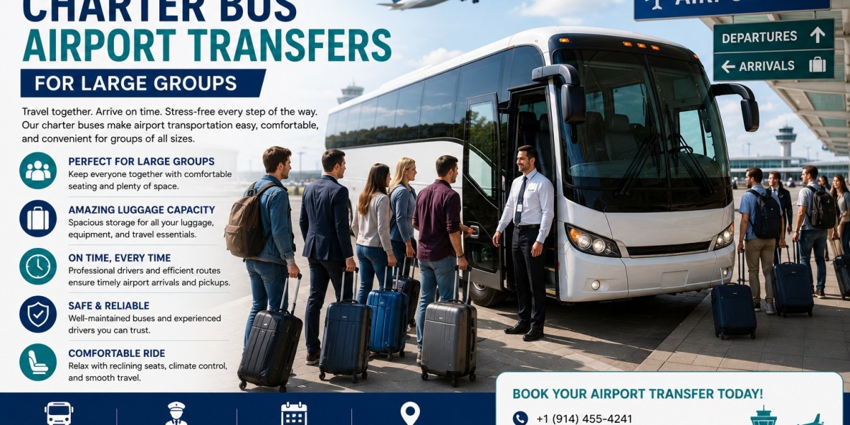 Convenient Charter Bus Airport Transfers for Large Groups
