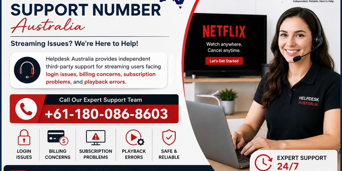 Helpdesk Australia – Trusted Assistance Through Netflix Support Number Australia +61-180-086-8603
