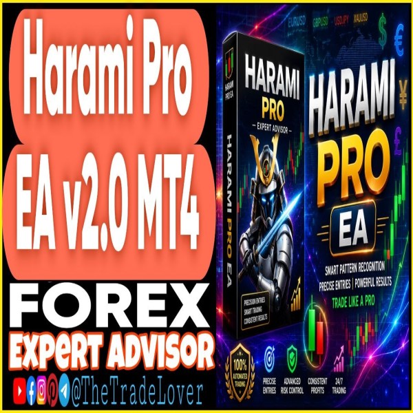 Harami Pro EA v2.0 MT4 (Works on Build 1471) | Forex Robot | MT4 Expert Advisor - The Trade Lovers