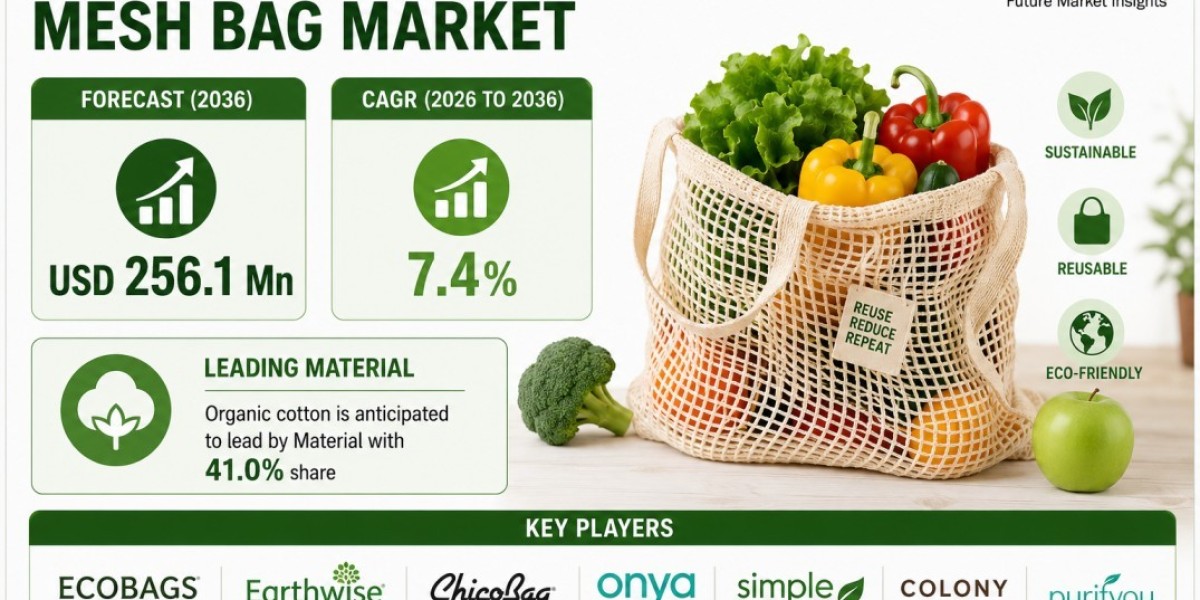 U.S. Reusable Produce Mesh Bag Market Highlights ECOBAGS as Demand Rises
