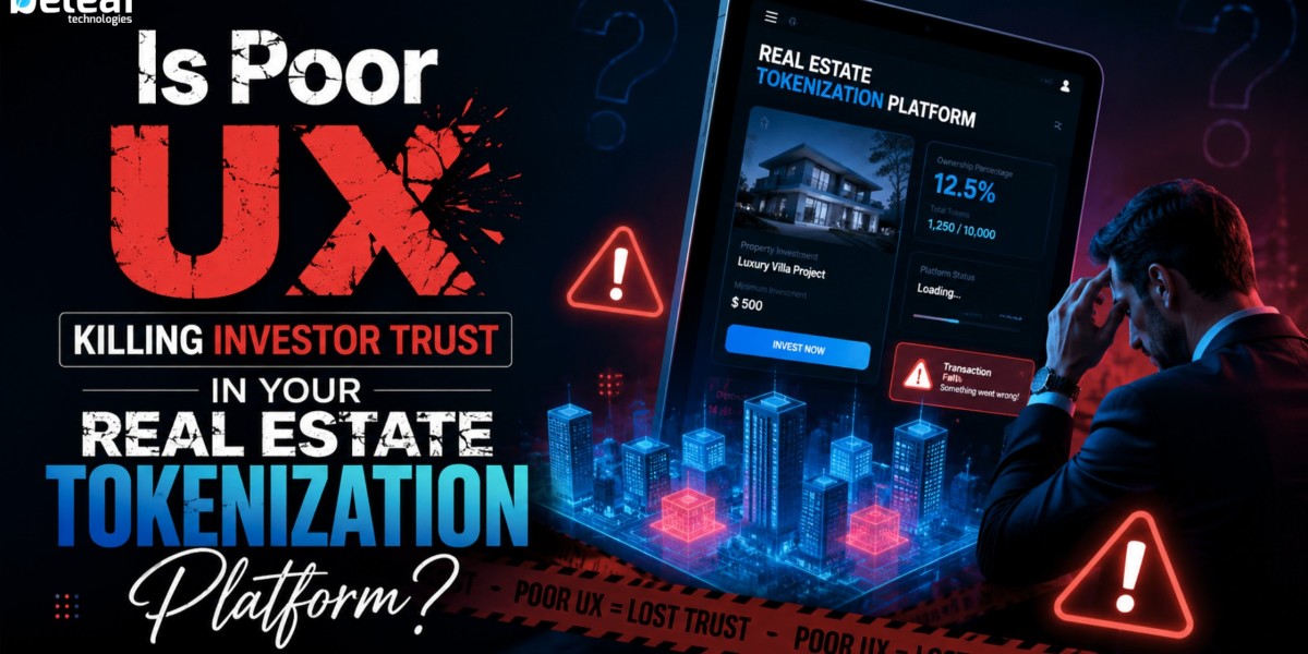 Is Poor UX Killing Investor Trust in Your Real Estate Tokenization Platform?