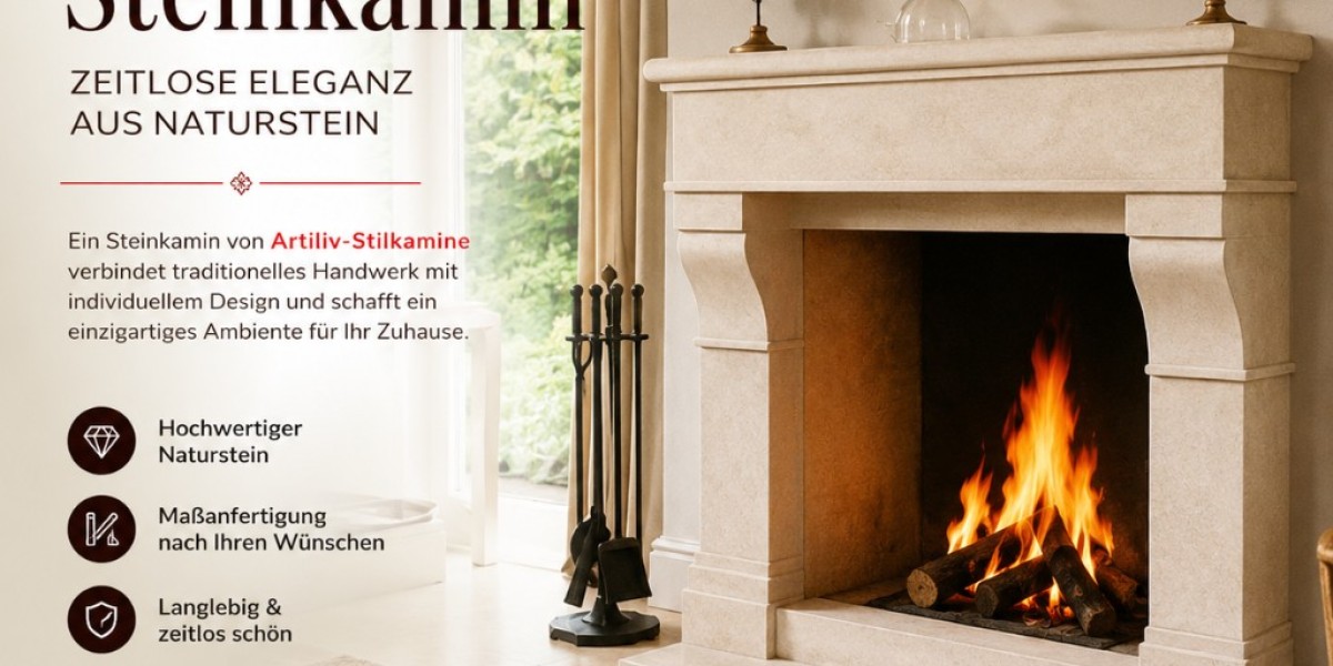 Steinkamin von Artiliv-Stilkamine – Exklusive Naturstein Kamine nach Maß
