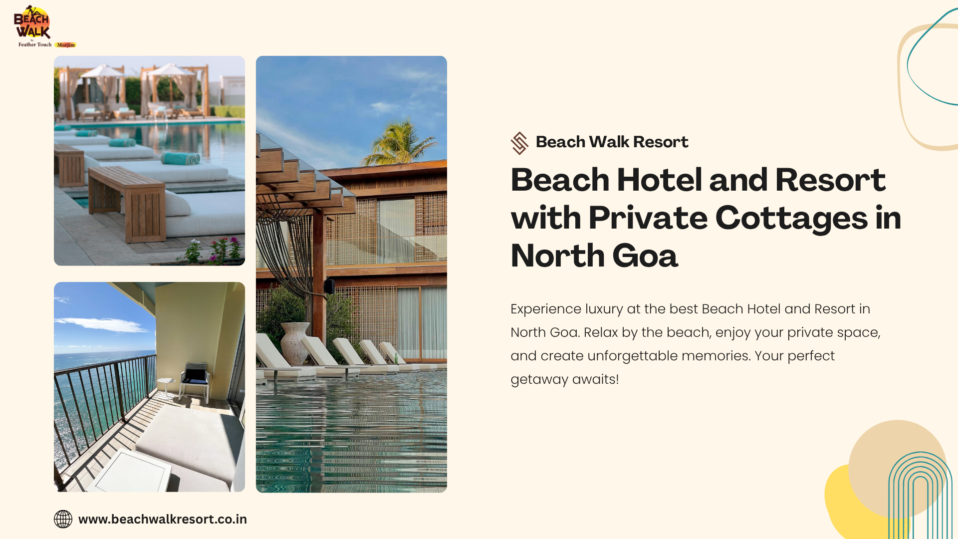Top Beach Hotel with Private Cottages in North Goa for a Luxury Stay