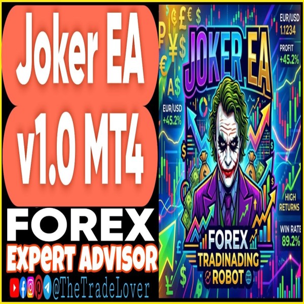 Joker EA v1.0 MQ4 Source Code (Works on Build 1471) | Forex Robot | MT4 Expert Advisor - The Trade Lovers