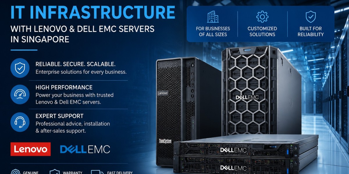 Upgrade Your IT Infrastructure with Lenovo & Dell EMC Servers in Singapore