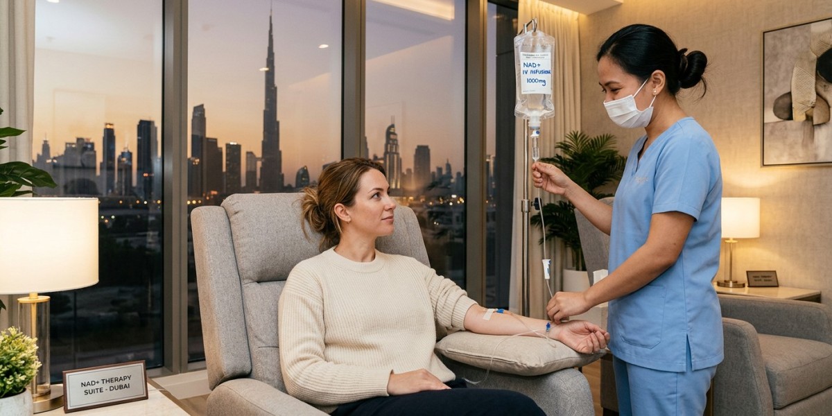 NAD+ IV Drip in Dubai: Energy & Brain Boost