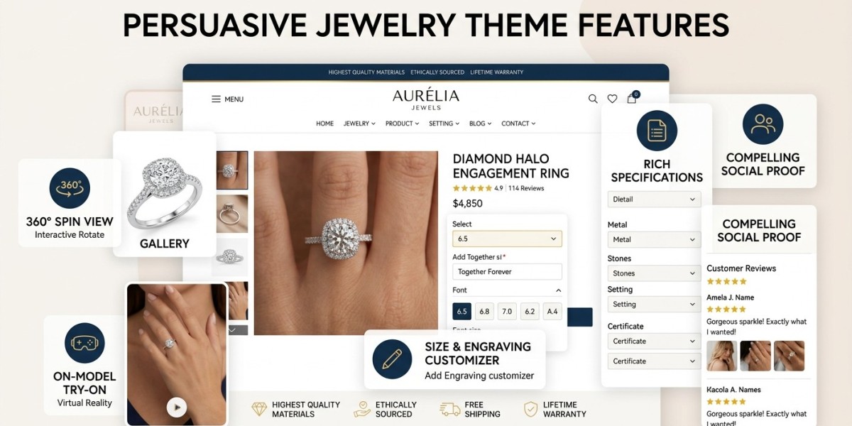 How to Use a Jewelry Store WordPress Theme to Showcase Jewelry Craftsmanship