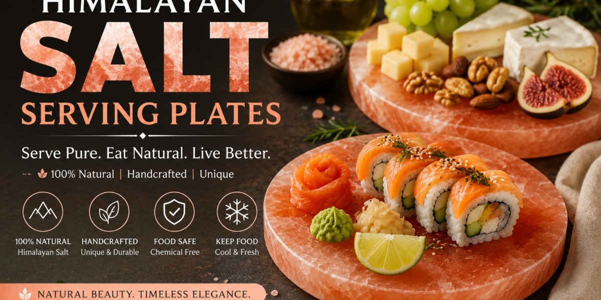 Himalayan Salt Serving Plates: Elevate Food Presentation Naturally
