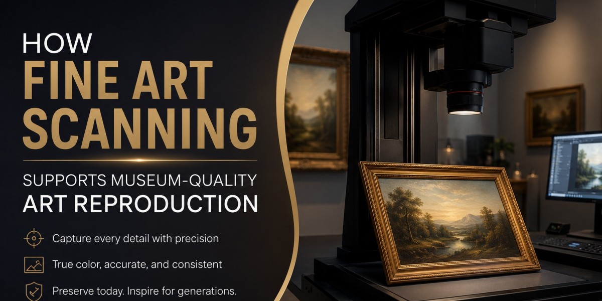 How Fine Art Scanning Supports Museum-Quality Art Reproduction