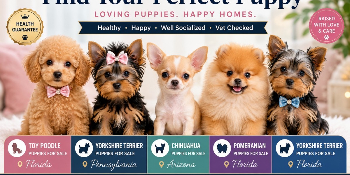 Find Your Perfect Puppy – Toy Poodle, Yorkshire Terrier, Chihuahua & Pomeranian Puppies Available