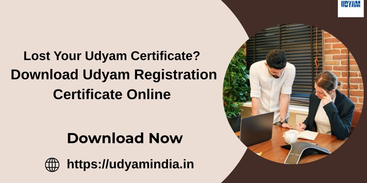 Lost Your Udyam Certificate? Download Udyam Registration Certificate Online