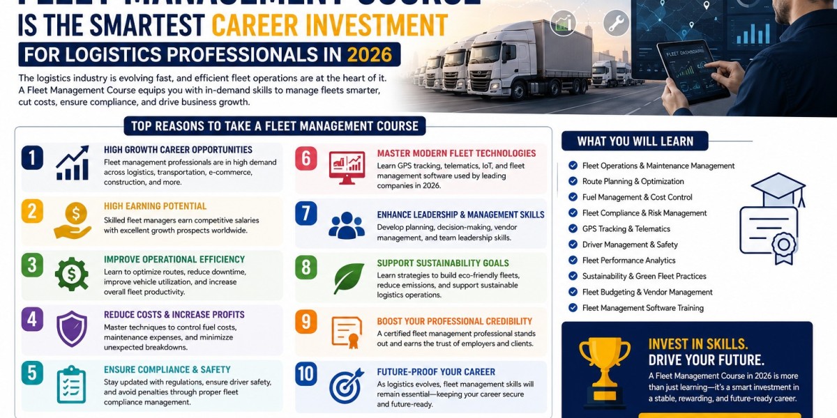 Why a Fleet Management Course Is the Smartest Career Investment for Logistics Professionals in 2026