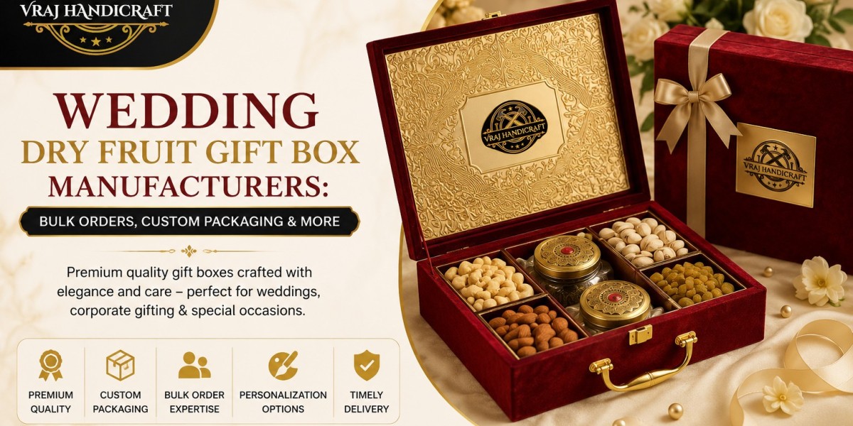 Wedding Dry Fruit Gift Box Manufacturers: Bulk Orders, Custom Packaging & More