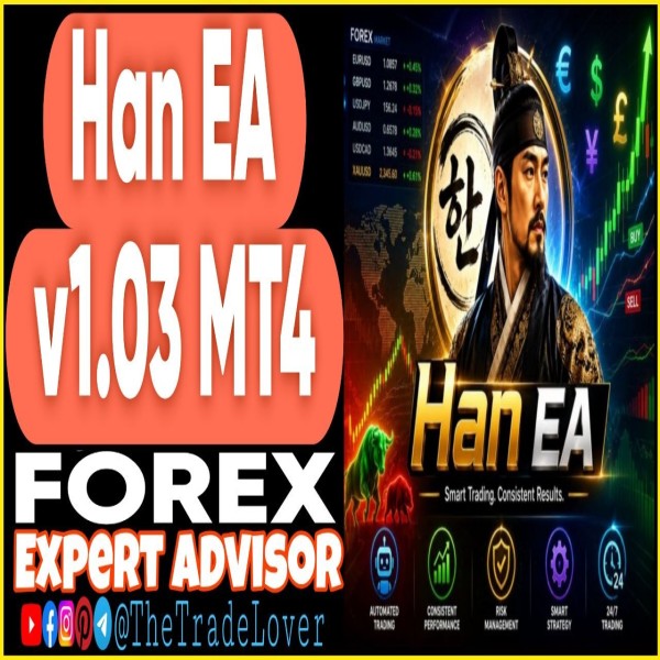 HAN EA v1.03 MT4 (Works on Build 1471) | Forex Robot | MT4 Expert Advisor - The Trade Lovers