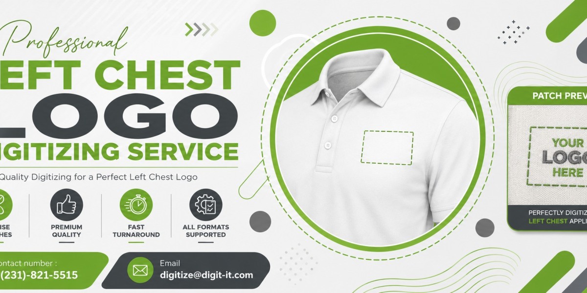 Professional Polo Logo Digitizing with Precision